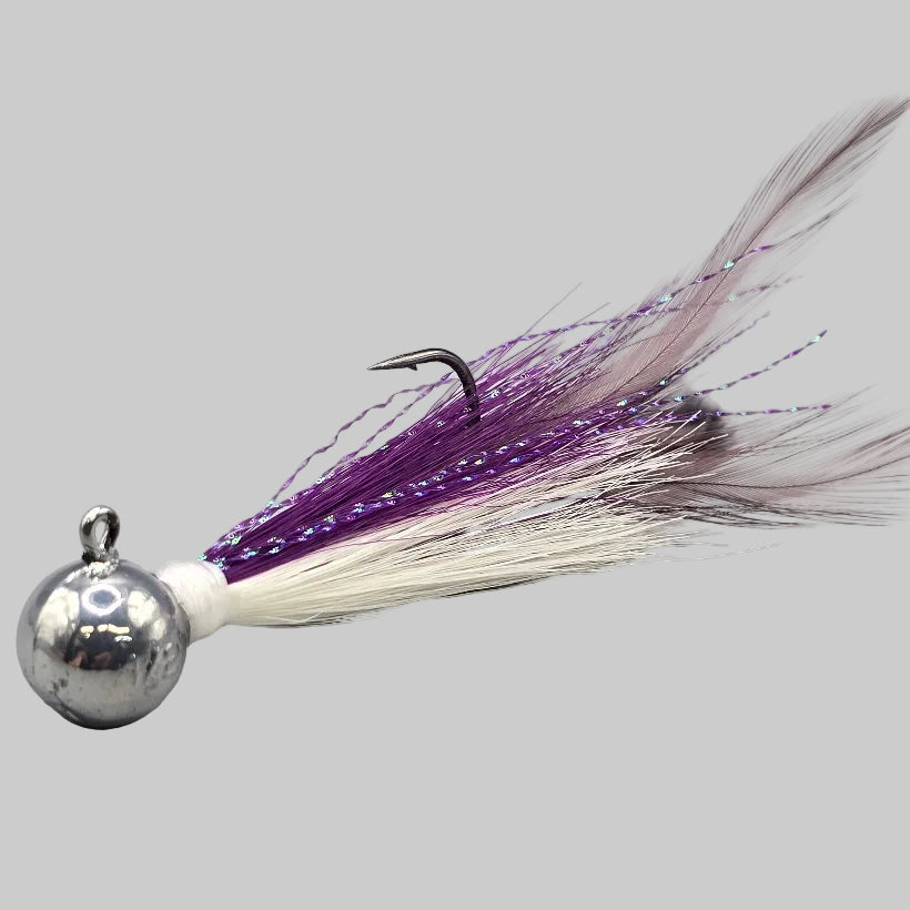 Brazalo Custom Lures T.K.O. Hair Jig - Electric Shad