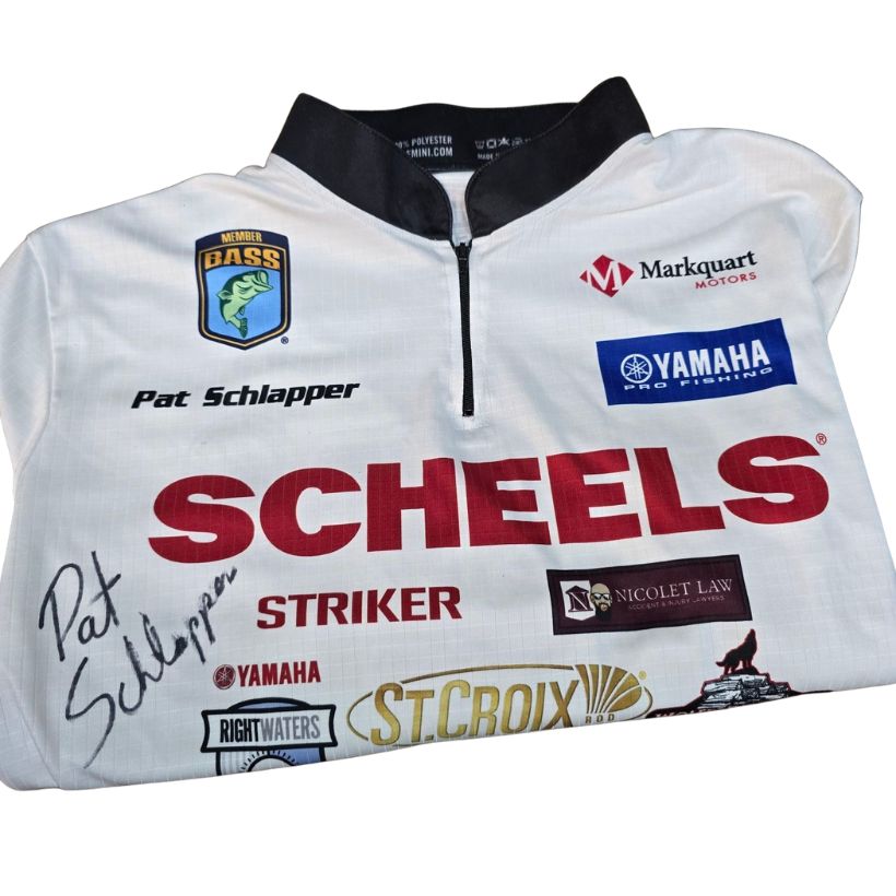 Authentic Signed Patrick Schlapper Jersey - Casting for Recovery