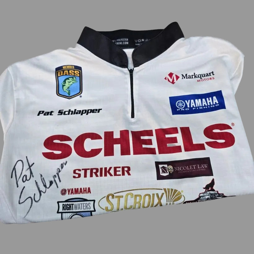 Authentic Signed Patrick Schlapper Jersey - Casting for Recovery