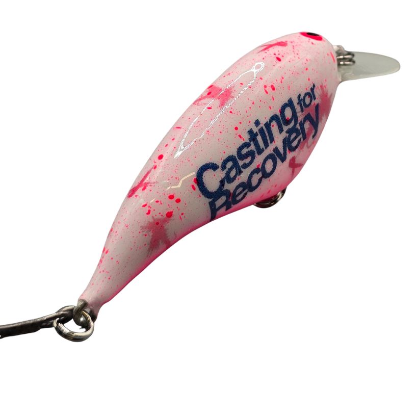 Brazalo Custom Lures - Casting for Recovery - Pink - Back View