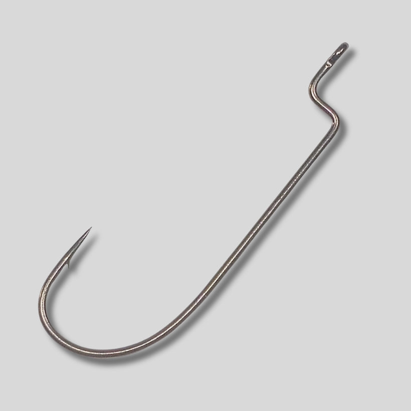 Gamakatsu Nano Alpha O'Shaughnessy Offset Worm Hook 5 Pack for Texas-rigged worms and soft plastic bass fishing