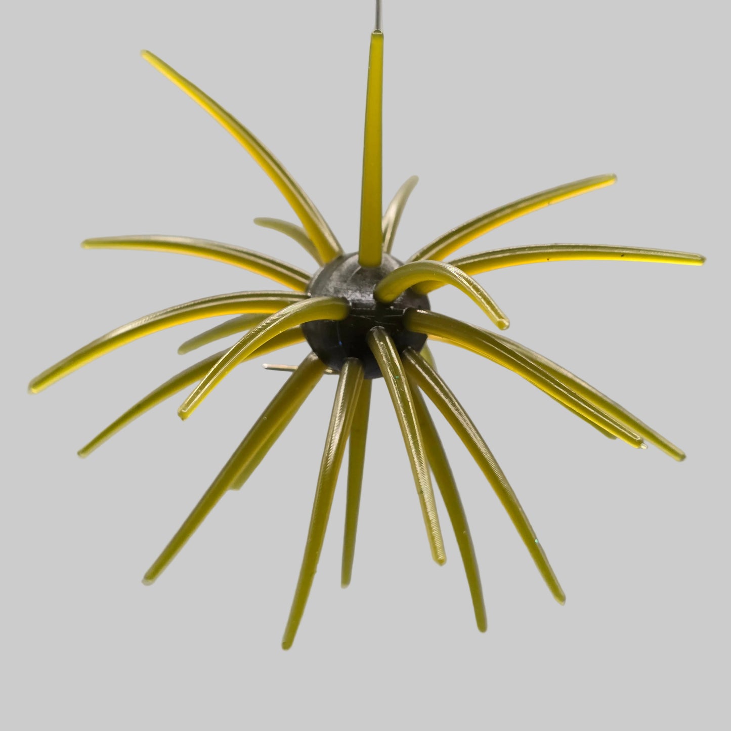 Brazalo Urchin Bait TPE pre-rigged bass fishing lure available in 19mm and 25mm sizes