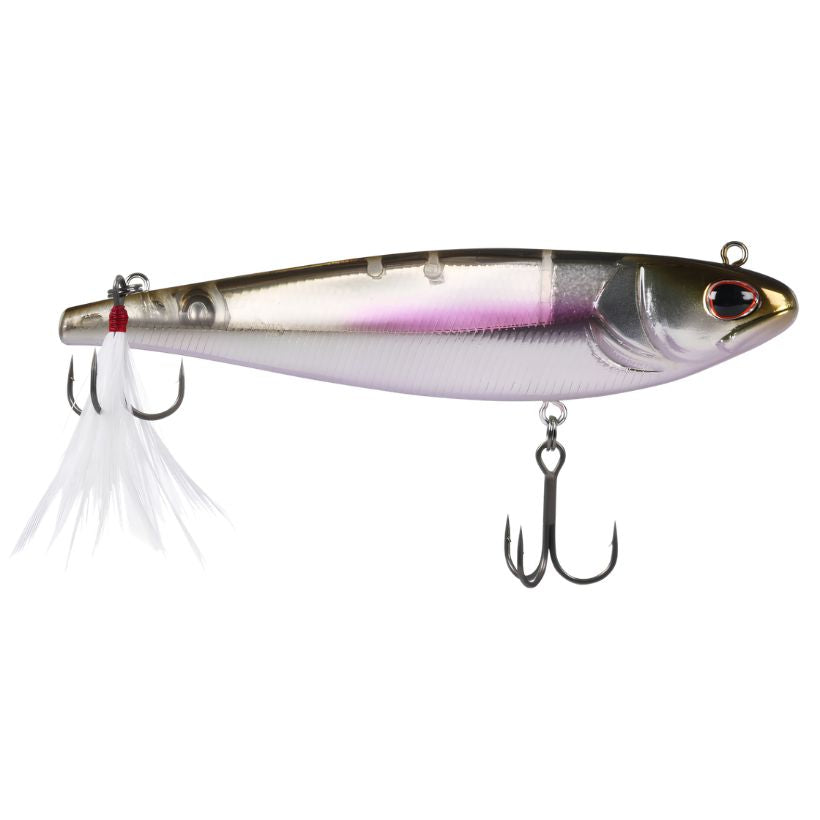 Berkley Doom Stroller hard minnow bait with Fusion19 treble hooks for open-water and suspended bass fishing - Wagasaki