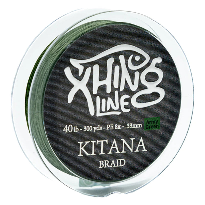 Xhing Kitana Braid Line - Army Green