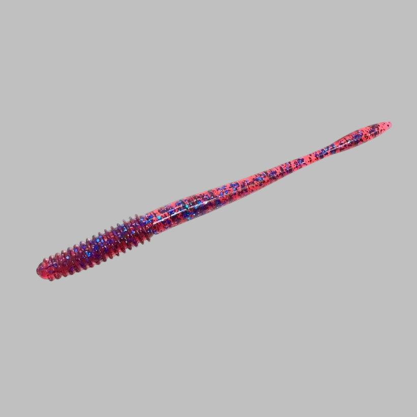 Multi-rig utility worm for bass fishing