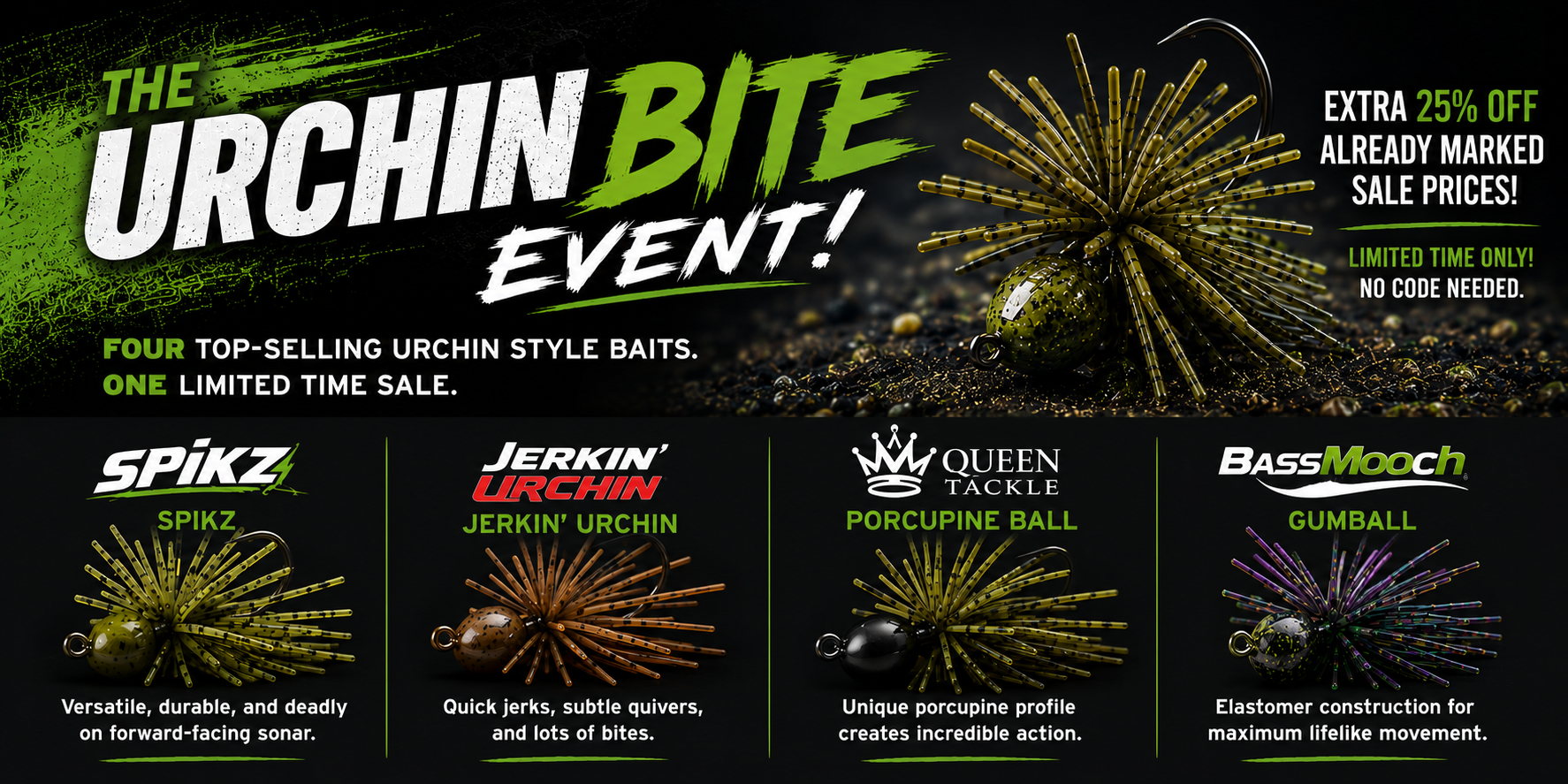 Urchin Style Baits Sale