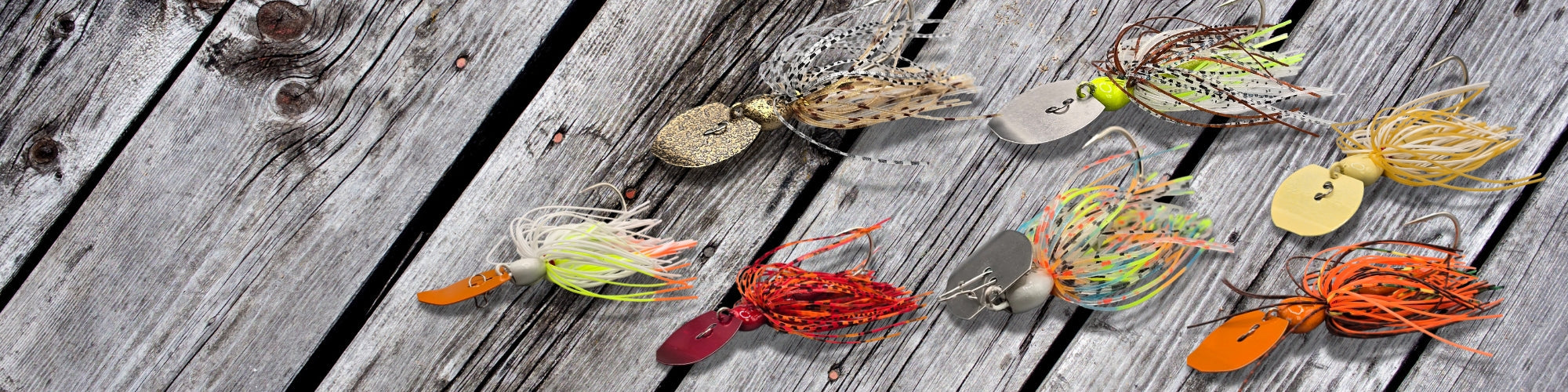 Bladed bait vibrating jig lures for bass fishing with metal blade design