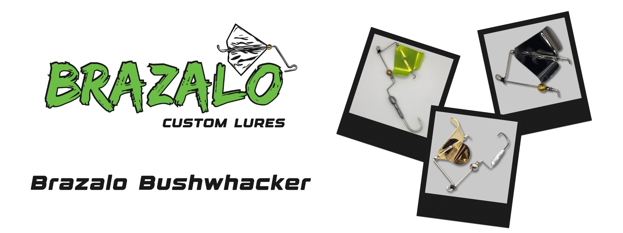 Brazalo Bushwhacker buzzbaits topwater bass fishing lure collection