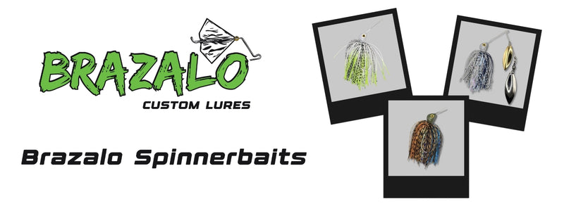Brazalo Spinnerbaits for Bass Fishing