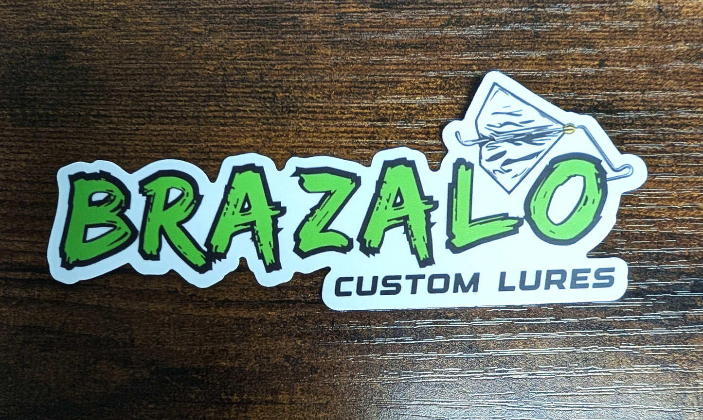 Brazalo Custom Lures Decals – High-Quality Fishing Stickers