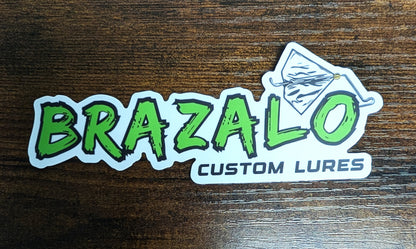 Brazalo Custom Lures Decals – High-Quality Fishing Stickers