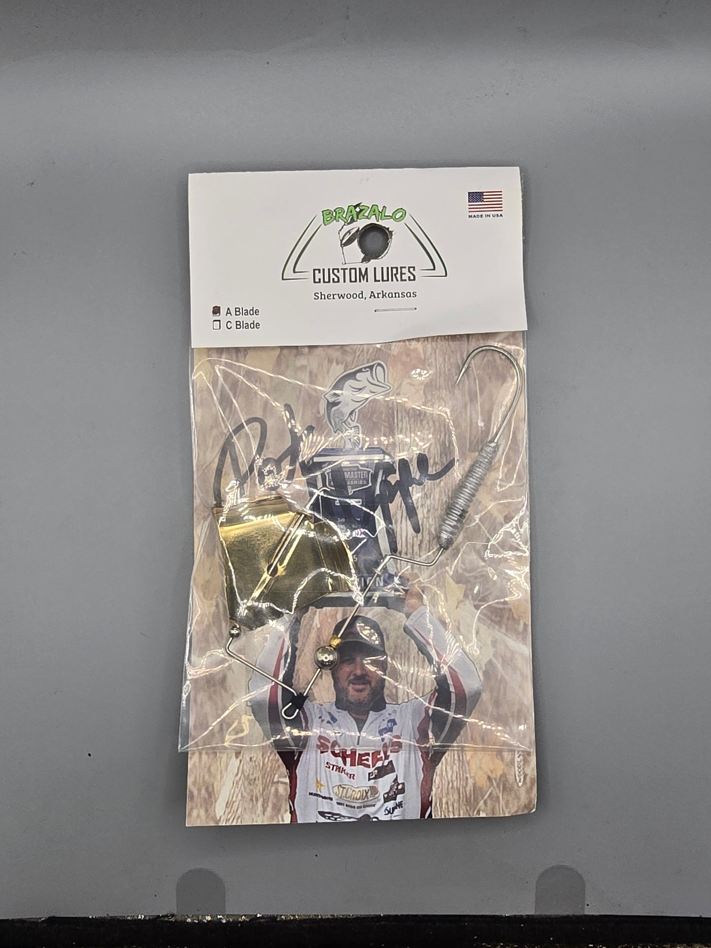 Patrick Schlapper Signed - Brazalo Schlapper Pro Buzzbait 2 of 4