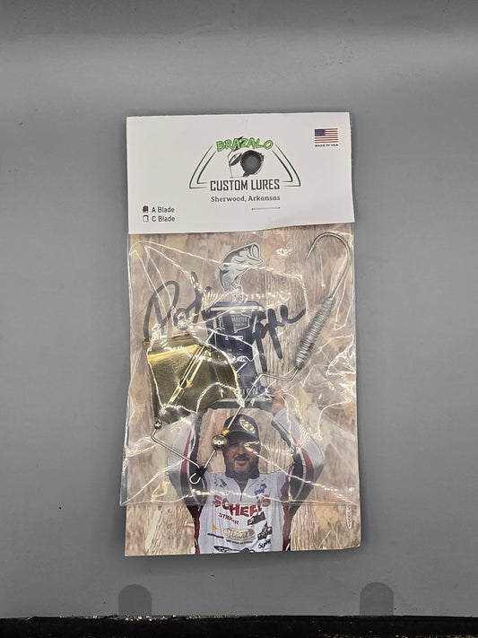 Patrick Schlapper Signed - Brazalo Schlapper Pro Buzzbait 2 of 4