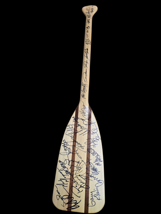 36" Wood Boat Paddle with Bassmaster Elite Signatures