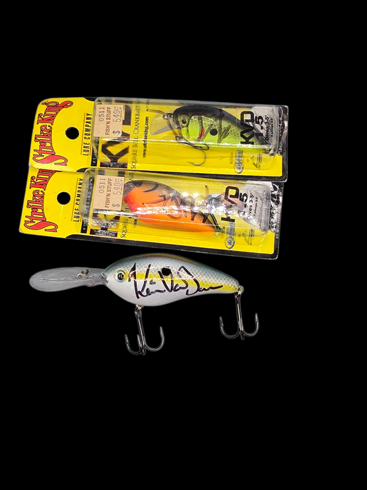 3 KVD Signed Crankbaits