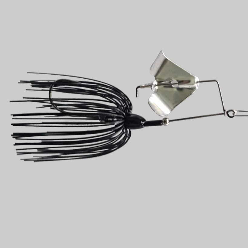Brazalo Skirted Wee Whacker - Black w/ Silver Blade