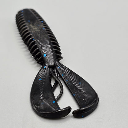 Bojangle Baits Z Daddy Craws - Black n Blue