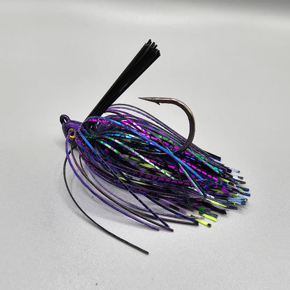 Brazalo Custom Lures Finesse Swim Jigs - Electric Junebug