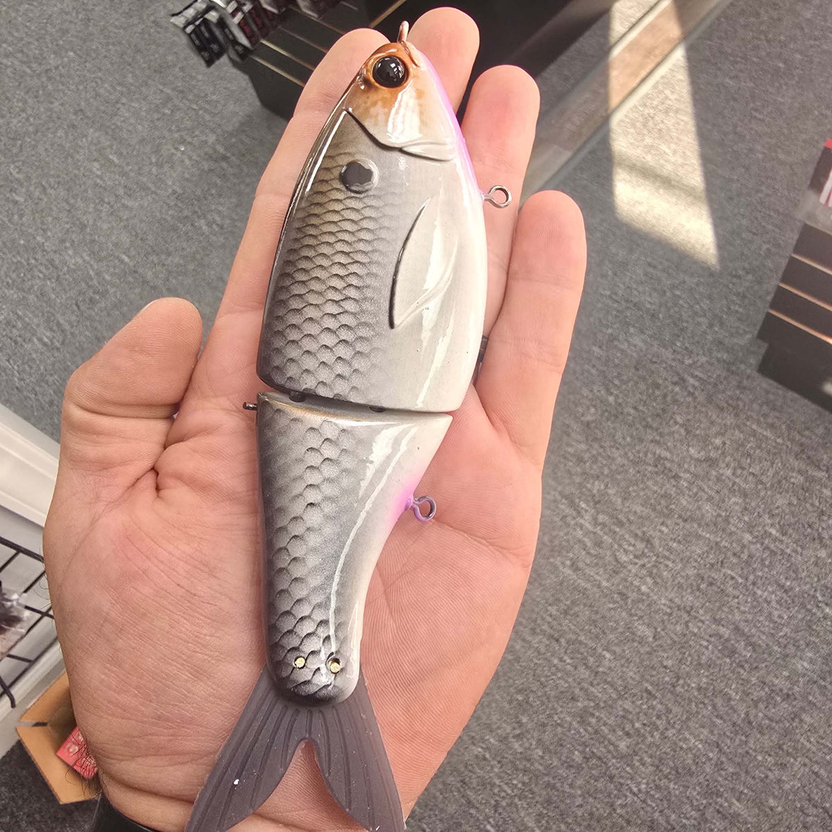 7-inch GiffGlides custom-painted glide bait for Casting for Recovery charity bundle