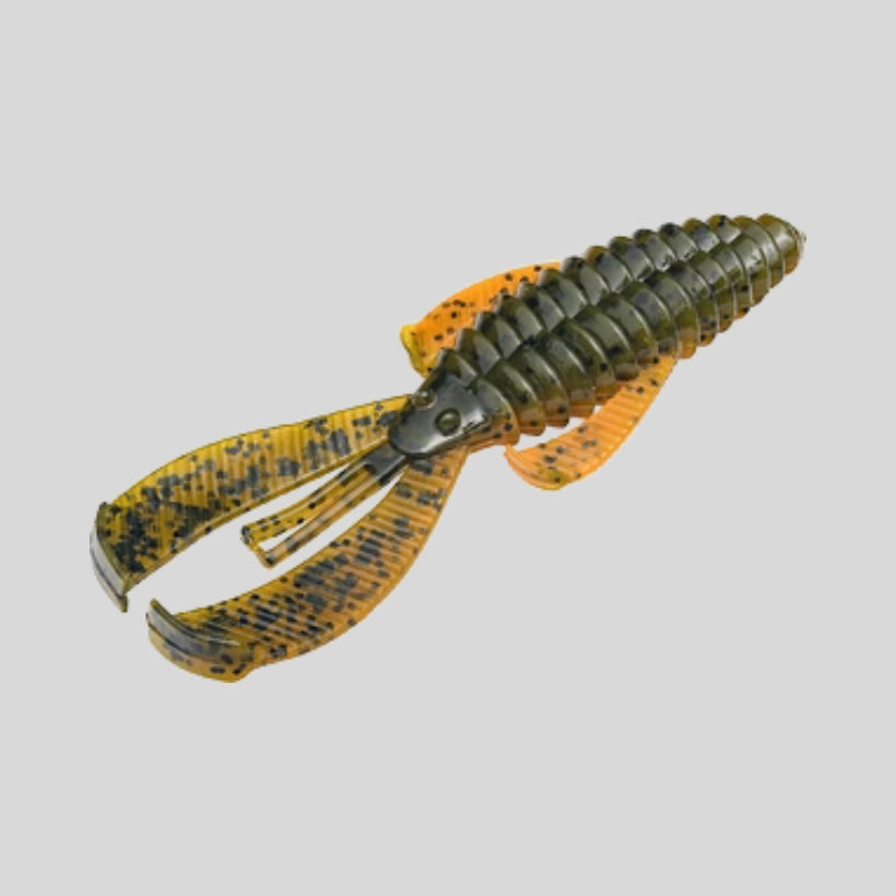Strike King Rage Bug 4 inch creature bait soft plastic bass fishing lure designed for flipping and pitching heavy cover