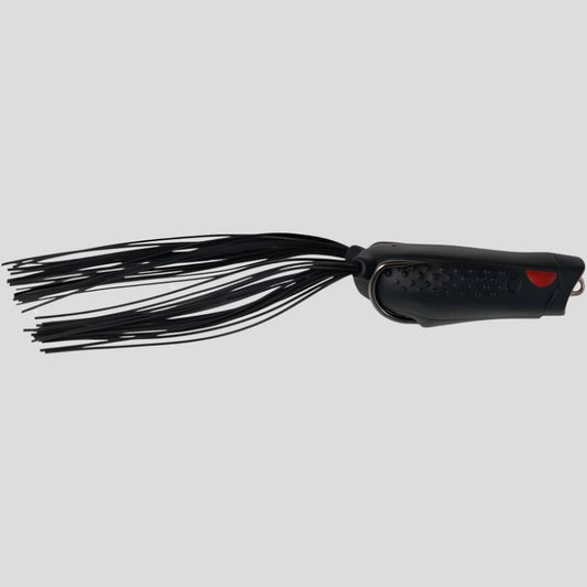 G-Ratt Baits Popping Frog 2.3" Topwater Bass Frog Lure - Black