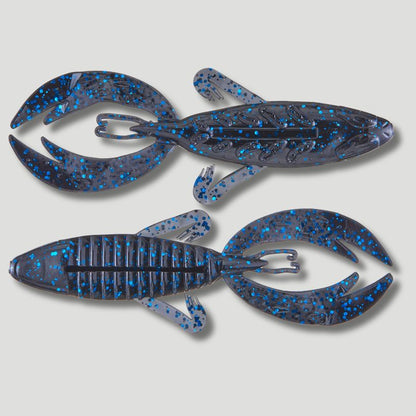 Black Blue Flake - Big Bite Baits Dean Rojas Fighting Frog 4 inch soft plastic flipping and pitching bait for bass fishing, 25 pack





    

Do you like this personality?
