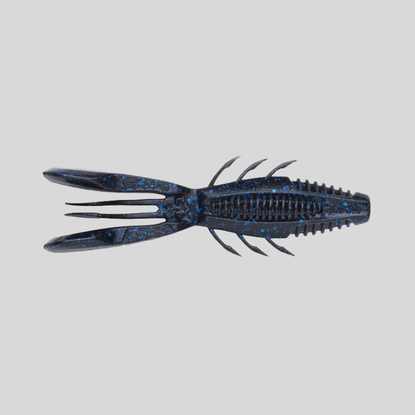 Rapala Crush City Bronco Bug 4 inch creature bait soft plastic bass fishing lure with unique swimming appendages and weedless design