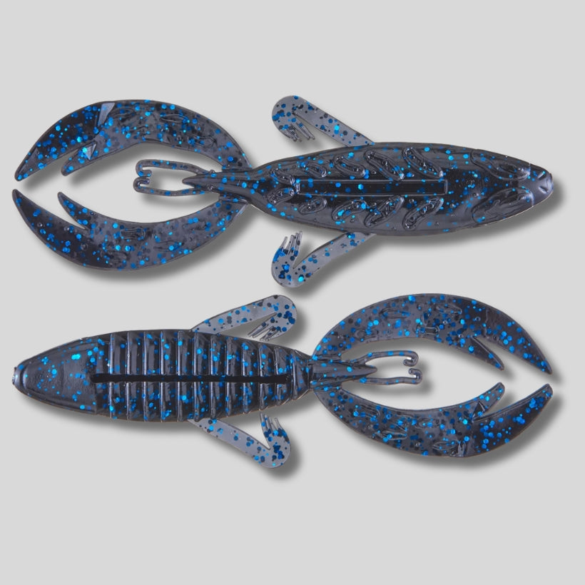 Big Bite Baits Fighting Frog 4 inch soft plastic frog bait for flipping pitching and heavy cover bass fishing