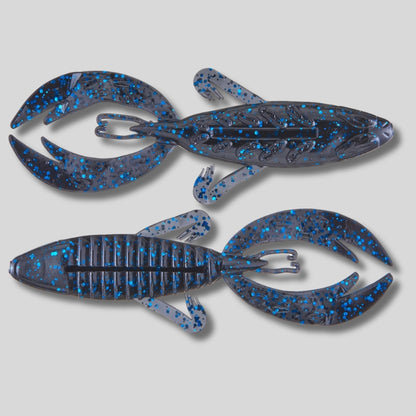 Big Bite Baits Fighting Frog 4 inch soft plastic frog bait for flipping pitching and heavy cover bass fishing