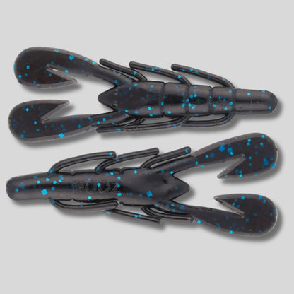 Zoom Ultra-Vibe Speed Craw 3.5 inch soft plastic craw bait for bass fishing with fast kicking claws and jig trailer action