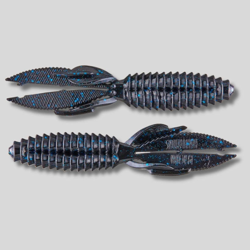 Reaction Innovations Sweet Beaver 4.2 inch soft plastic creature bait for flipping pitching and heavy cover bass fishing