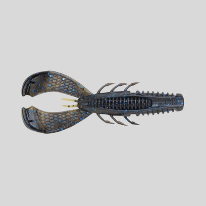 Rapala Crush City Cleanup Craw 3.5 inch soft plastic craw bait for bass fishing with flanged claws and ribbed body design