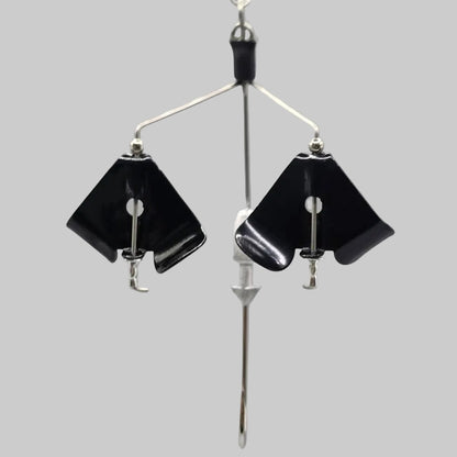 The "Deuce" Whacker Double Buzzbait - Side View - Black