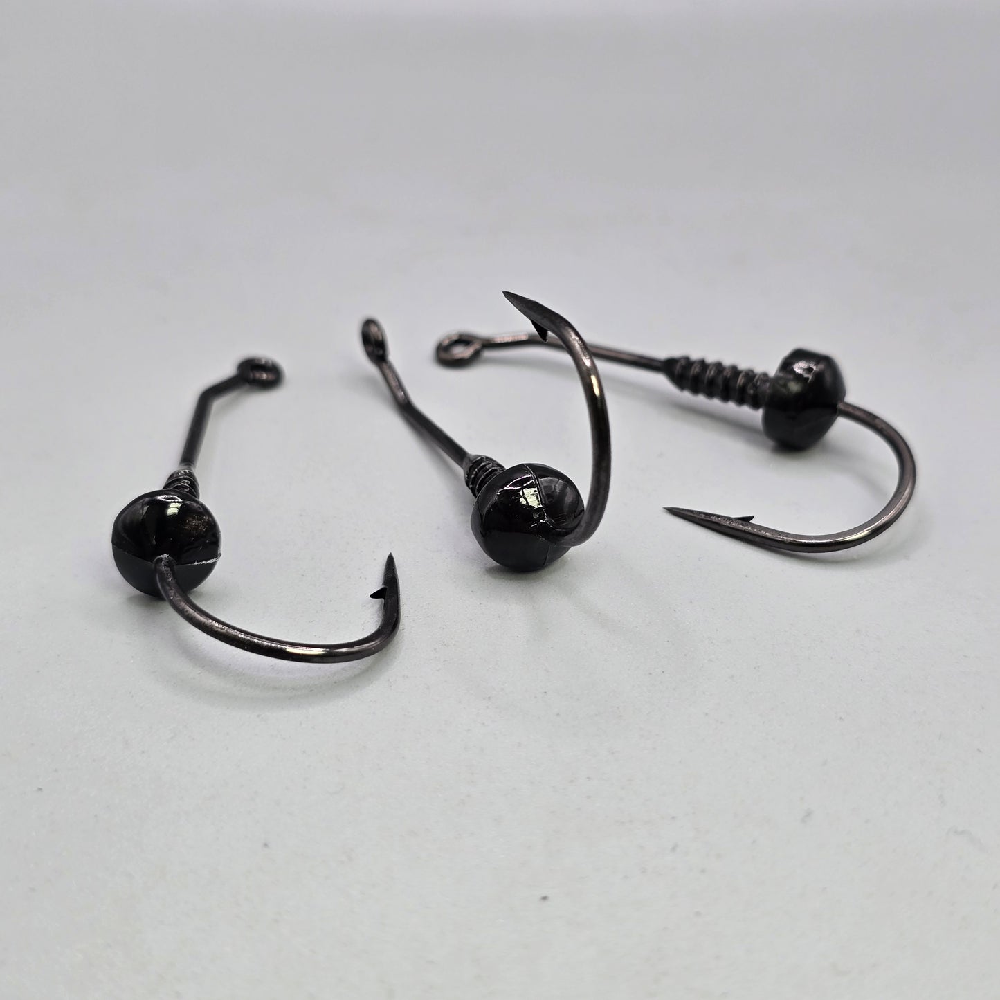 Black Label Baits Primal OFO Urchin Head with Mustad 4/0 hook for rigging OFO and urchin-style soft baits