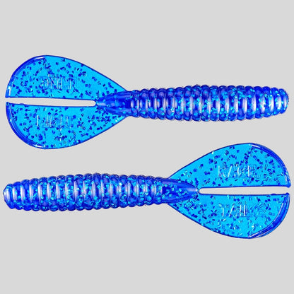Strike King Rage Twin Tail Menace Grub 3.5 inch soft plastic bass fishing bait with twin tail action for jig trailers and swim jigs