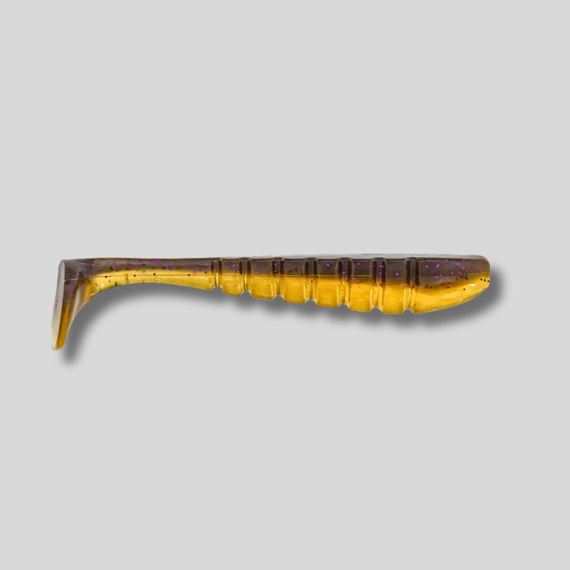 XZone Swammer paddle tail swimbait in 3.5 inch and 4 inch sizes for bass fishing on swimbait heads, underspins, and swim jigs