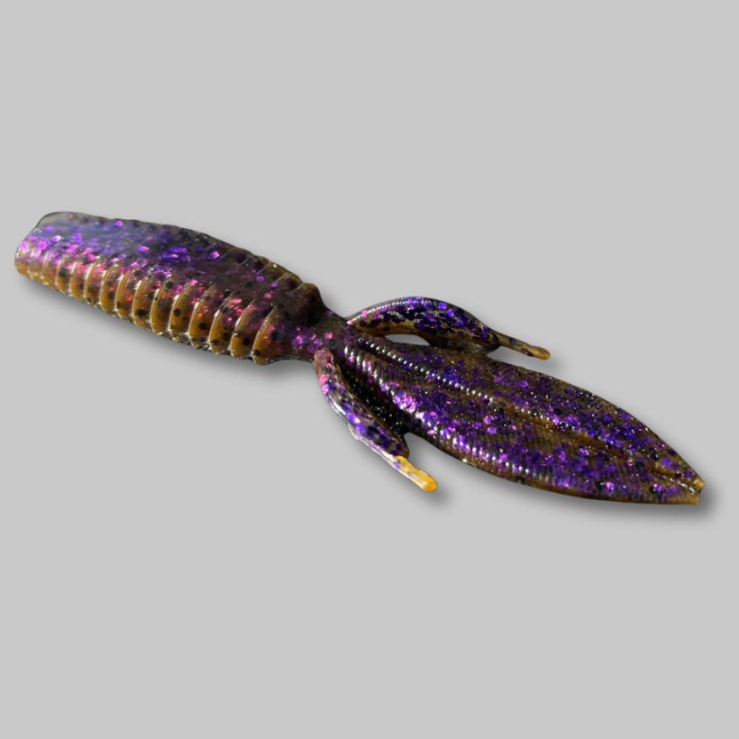 Bojangle Baits 4.2 Willy Creature Baits - Grape Ape