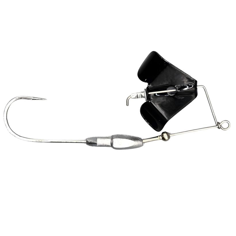 Brazalo Custom Lures - Wee-Whacker buzzbait - Black