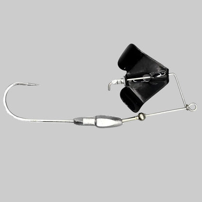 Brazalo Custom Lures - Wee-Whacker buzzbait - Black