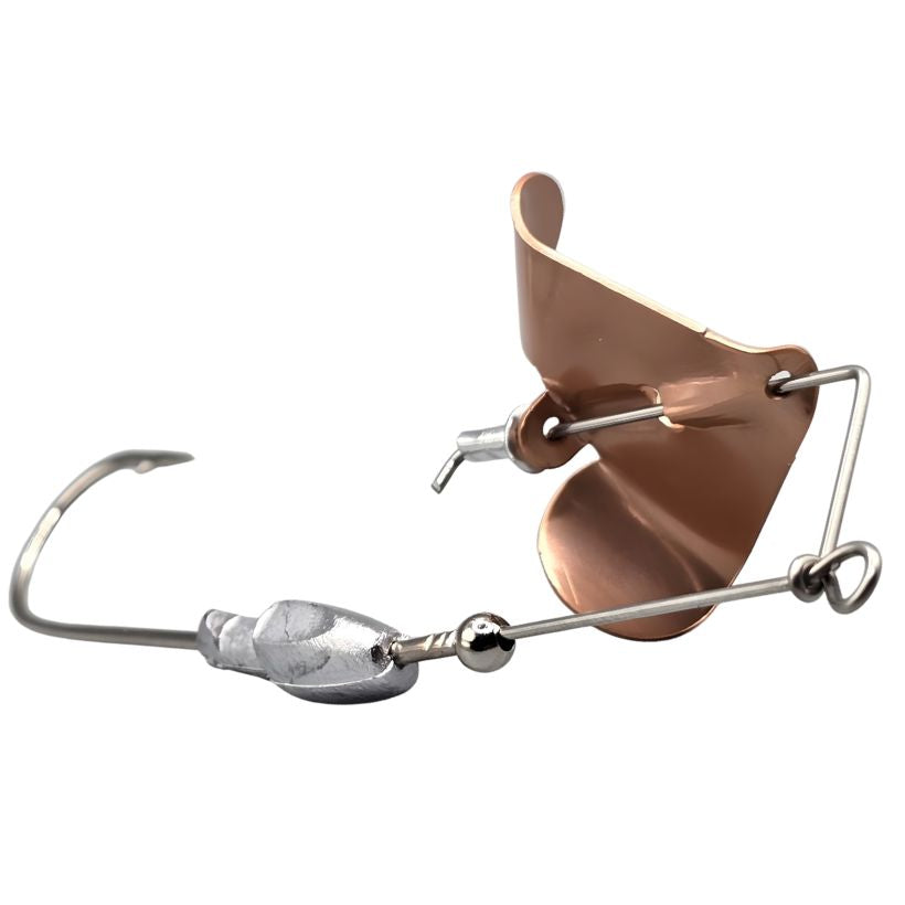 Brazalo Custom Lures - Wee-Whacker buzzbait - Tequila Rose (New Copper) 