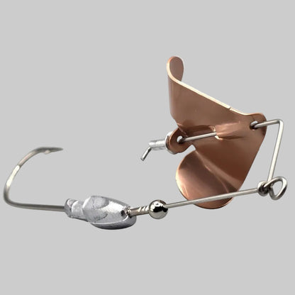 Brazalo Custom Lures - Wee-Whacker buzzbait - Tequila Rose (New Copper) 