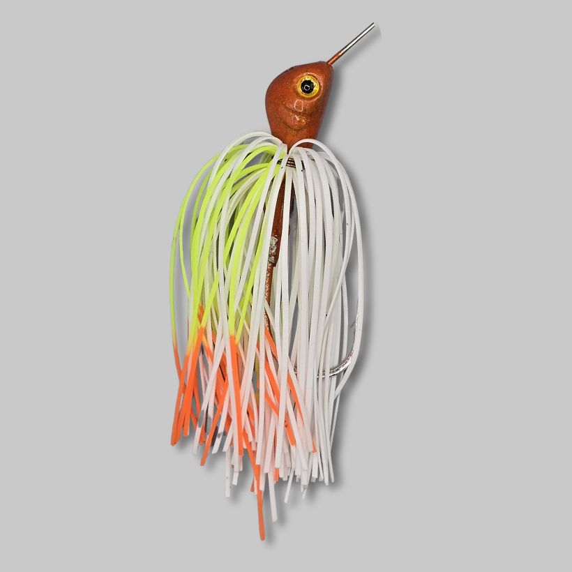 Brazalo Custom Lures 501Blade Double Willow Spinnerbaits - Coleslaw