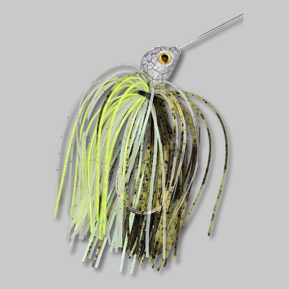 Brazalo Custom Lures 501Blade Double Willow Spinnerbaits - Green Shad