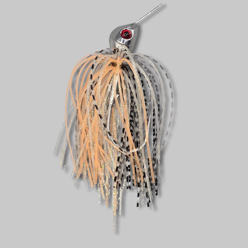 Brazalo Custom Lures 501Blade Double Willow Spinnerbaits - Peachy