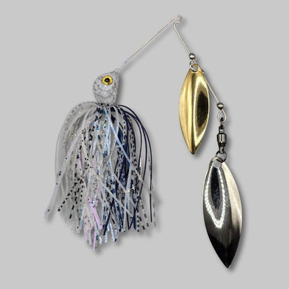 Brazalo Custom Lures 501Blade Double Willow Spinnerbaits - Pro Blue