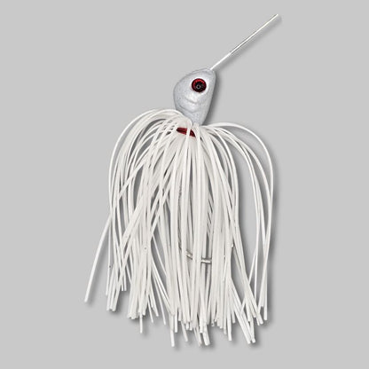 Brazalo Custom Lures 501Blade Double Willow Spinnerbaits - White