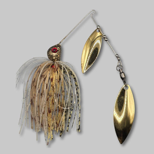 Brazalo Custom Lures Custom 501 Spinnerbait Colors - Gold Shiner