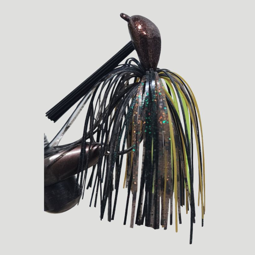 Brazalo Custom Lures Flat Out Jigs - Toxic Craw