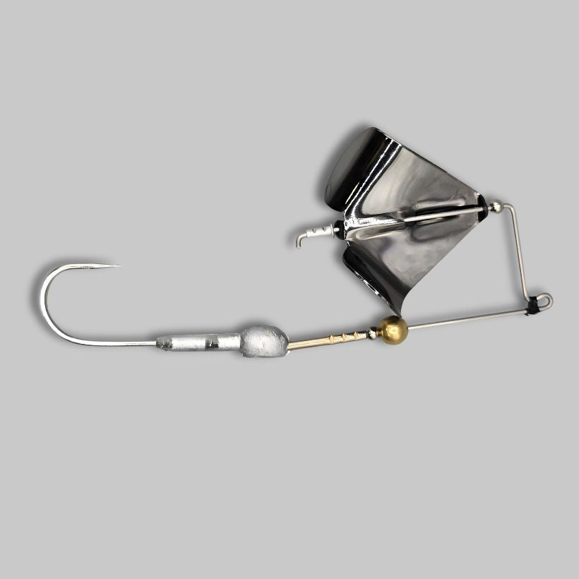 Brazalo Custom Lures M1 Pro Buzzbaits - Black Blade