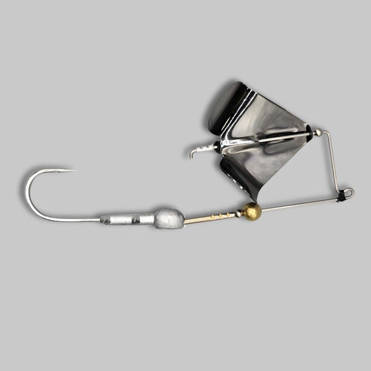 Brazalo Custom Lures M1 Pro Buzzbaits - Black Blade